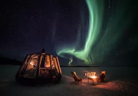 Skyfire Village Igloos - Includes transportation, meals&accommodation Rovaniemi Extérieur photo